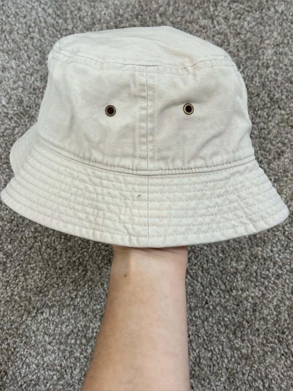 Classic Cream Bucket Hat
